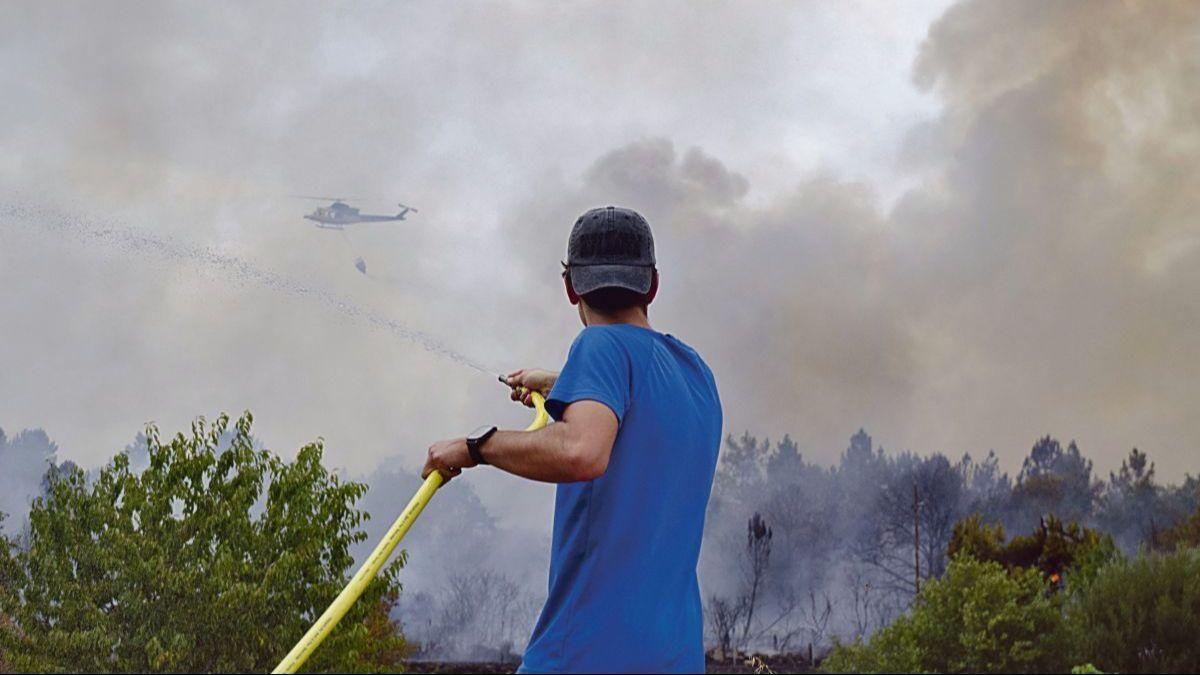 Fincas abandonadas amenazan la seguridad de las viviendas en Ourense