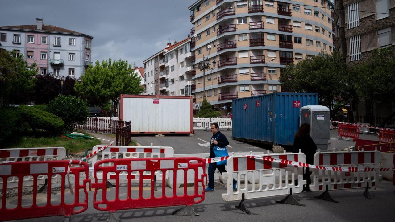 Polvo, zanjas y descontento en la avenida de Portugal: Esto es insoportable