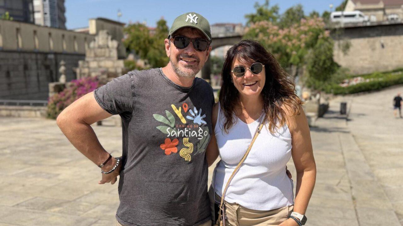 Lucía, Encarni, Carmen y Juan Antonio, turistas malagueños destacan el casco histórico como lo más atractivo hasta ahora