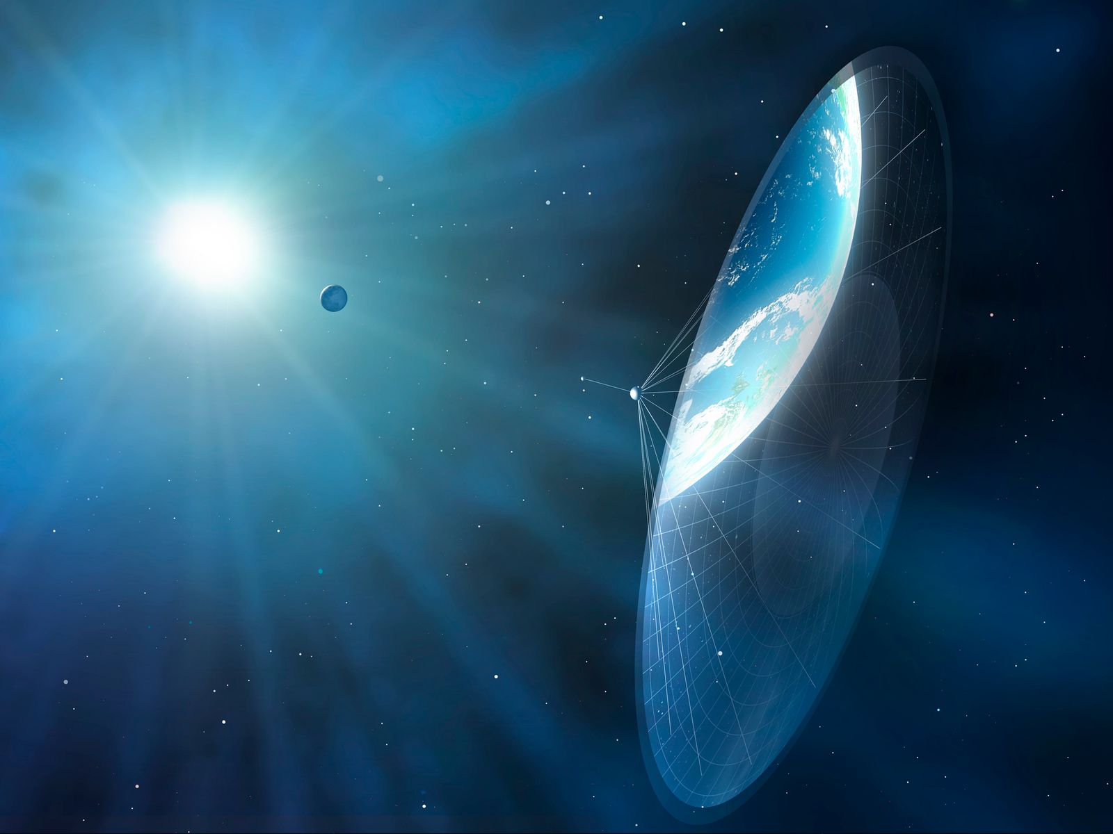 Una barrera física deberá bloquear la nueva luminosidad del Sol que aumentará la temperatura de la Tierra.