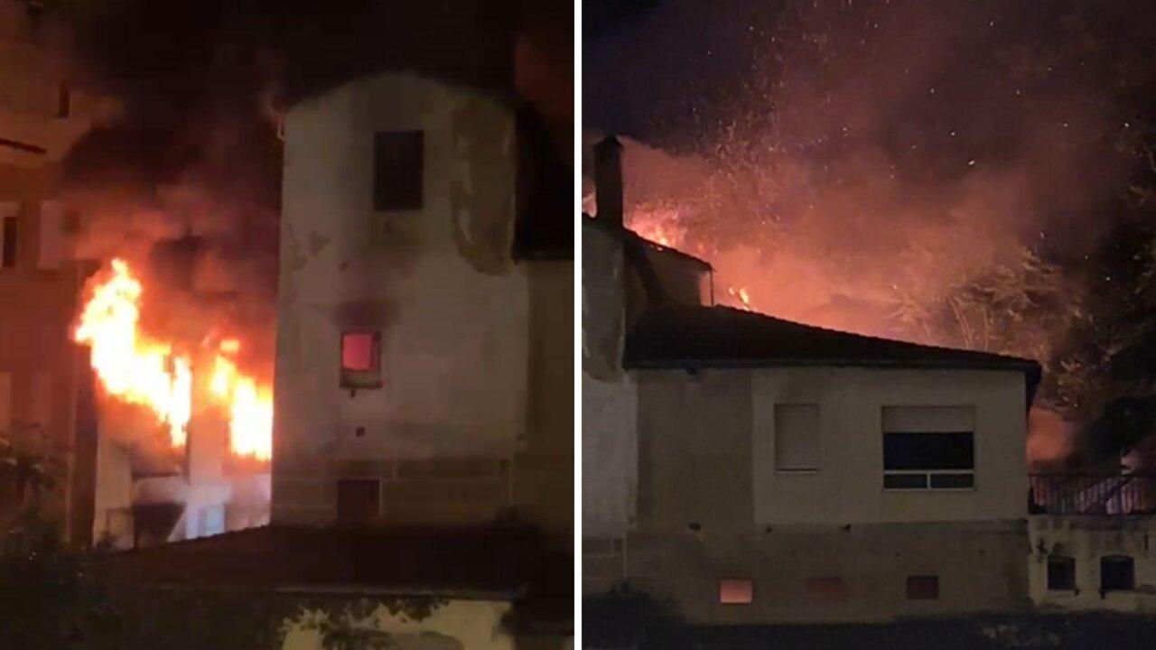 Inicia la demolición de la antigua Casa de Baños tras el incendio ocurrido hace dos meses
