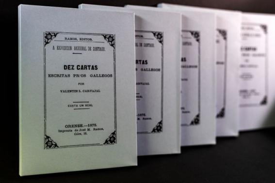 La Diputación Provincial lanza una edición facsímil de «Dez cartas escritas pr’os gallegos» de Valentín Lamas Carvajal